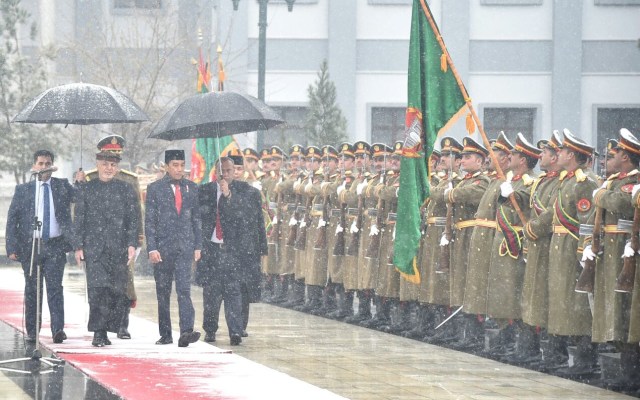 Presiden Joko Widodo di Afghanistan (Foto: Biro Pers Setpres)