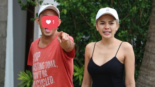 Nikita Mirzani dan pacarnya liburan di Bali (Foto: Instagram @nikitamirzanimawardi_17)