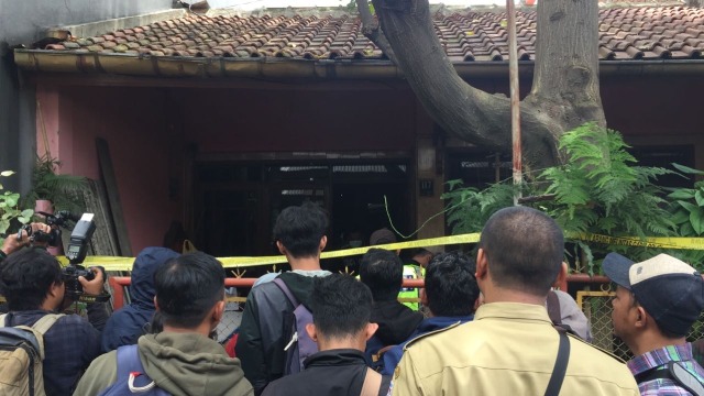 Lokasi penemuan dua mayat di Cimahi (Foto: Iqbal Tawakal/kumparan)