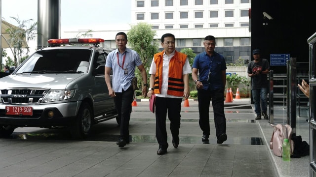 Pemeriksaan lanjutan Setya Novanto di Gedung KPK (Foto: Helmi Afandi/kumparan)