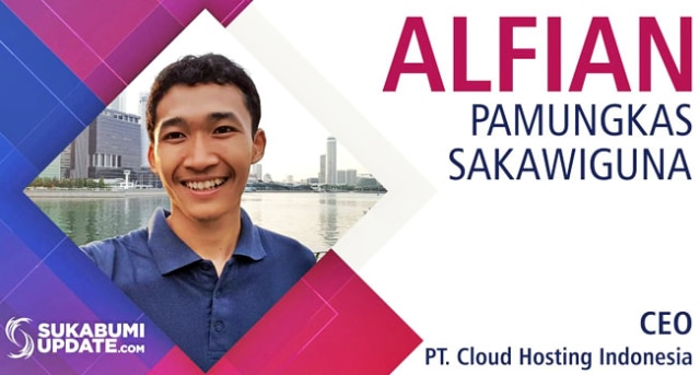 Alfian Pamungkas Sakawiguna, Pengusaha Muda Web Hosting Asal Bojonggenteng Sukabumi