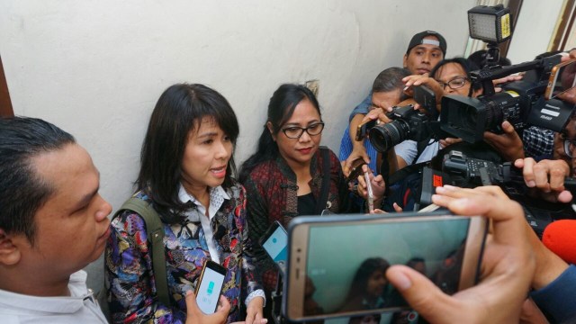 Pengacara Ahok tiba di PN Jakarta Utara (Foto: Jamal Ramadhan/kumparan)