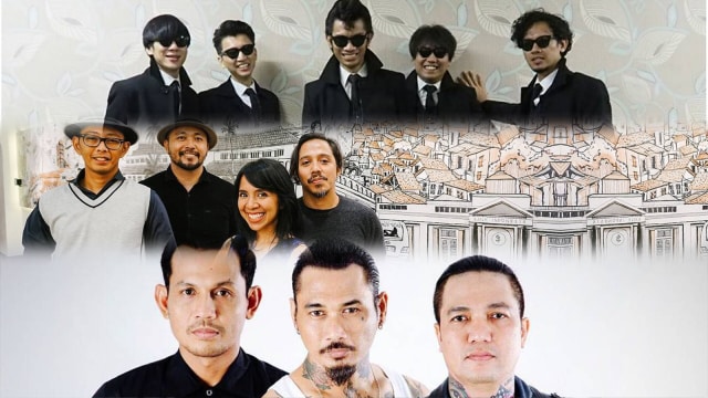 The Changcuters, Mocca, Superman Is Dead (Foto: Instagram: @thechangcuters, @moccaofficial, @sid_official)