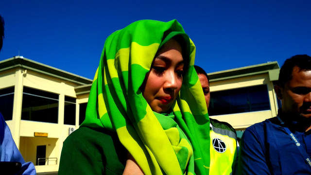 Pramugari Citilink nyaman menggunakan hijab. (Foto: Zuhri Noviandi/kumparan)