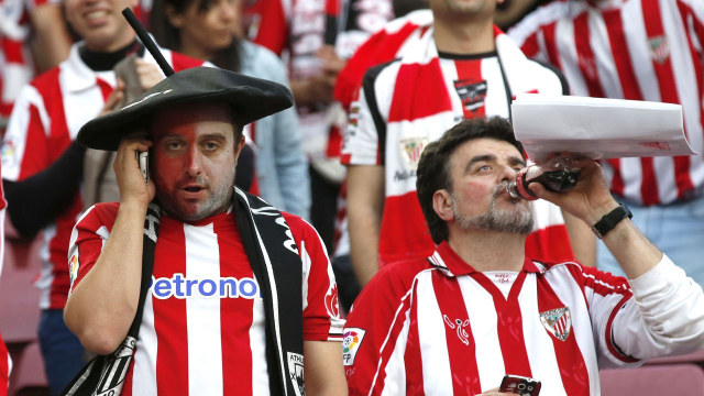 Suporter Athletic Club de Bilbao. (Foto: Reuters/Gustau Nacarino)