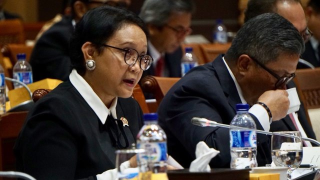 Menlu Retno L.P. Marsudi (Foto: Fanny Kusumawardhani/kumparan)