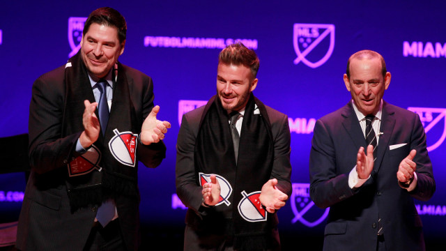 Beckham menerima hak franchise MLS. (Foto: REUTERS/Andrew Innerarity)
