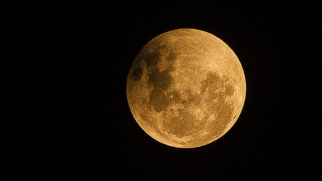 Gerhana Super Blue Blood Moon (Foto: Iqbal Firdaus/kumparan)