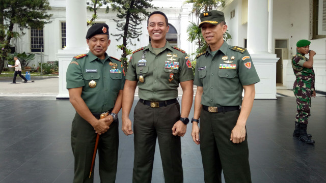 Perwira TNI-Polri Temui Jokowi  (Foto: Jihad Akbar/kumparan)