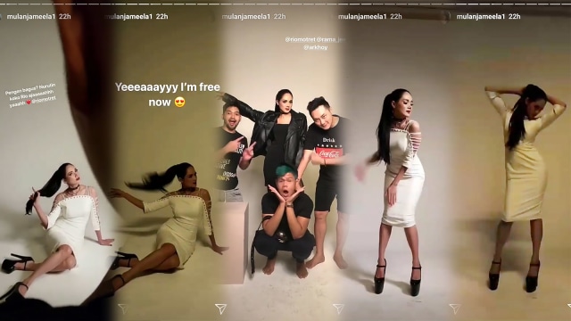 Mulan Jameela Lakukan Foto Shoot (Foto: IG. mulanjameela1)