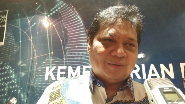 Menteri Perindustrian Airlangga Hartarto  (Foto: Siti Maghfirah/kumparan)