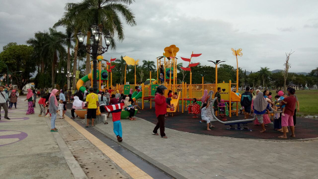 Taman Bermain Terbesar Di Purworejo Terancam Rusak Lebih