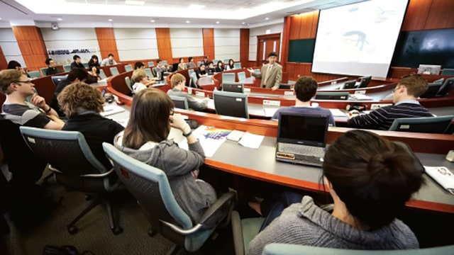 Ilustrasi mahasiswa Korea. (Foto: Wikimedia Commons)