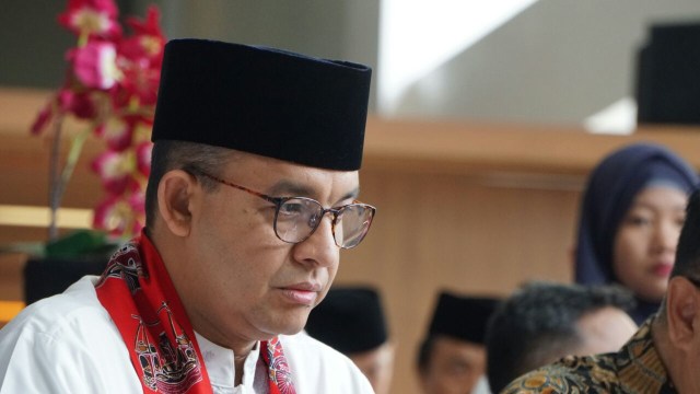 Anies Baswedan meresmikan program SI DUKUN 3 in 1 (Foto: Puti Cinintya Arie Safitri/kumparan)