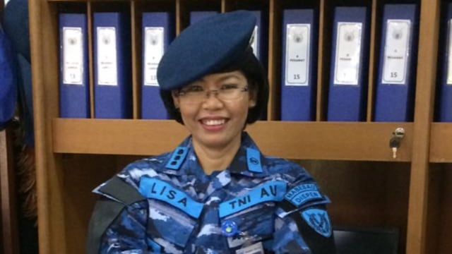 Kolonel Sus Lisa Margaretha Tarigan (Foto: Twitter @_TNIAU)