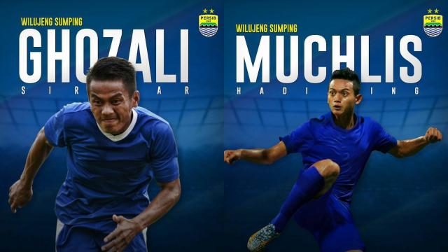 Pemain baru Persib, Ghozali dan Muchlis. (Foto: Dok. Persib Bandung)