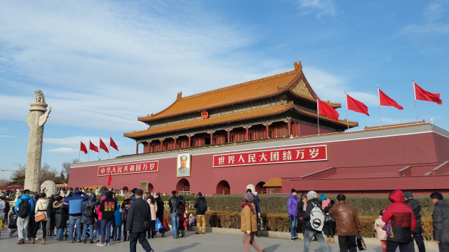 Tiananmen, China. (Foto: Pixabay)