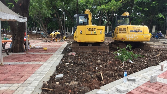 Trotoar Danau Sunter yang Semakin Cantik  (Foto: Fachrul irwinsyah/kumparan)