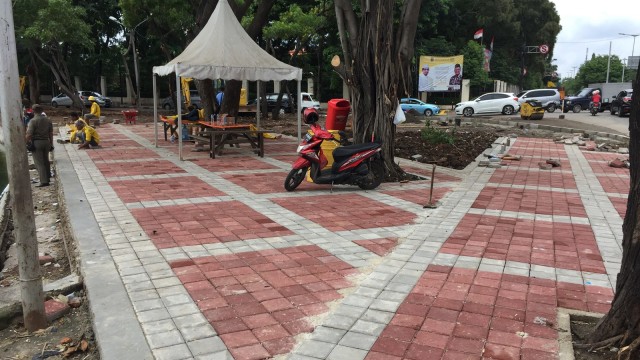 Trotoar Danau Sunter yang Semakin Cantik  (Foto: Fachrul irwinsyah/kumparan)