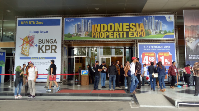 Indonesia Properti Expo (Ipex) 2018 (Foto:  Resya Firmansyah/kumparan)