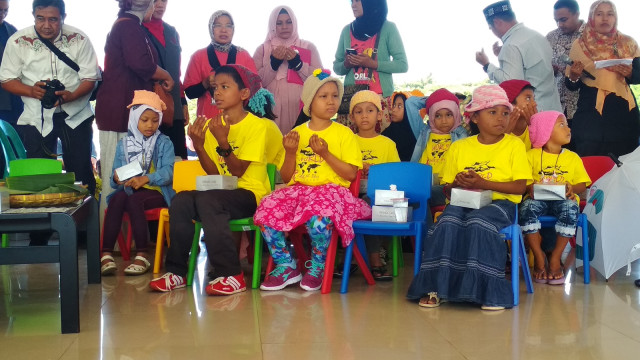 Memperingati Hari Kanker se-Dunia di Aceh (Foto: Zuhri Noviandi/kumparan)