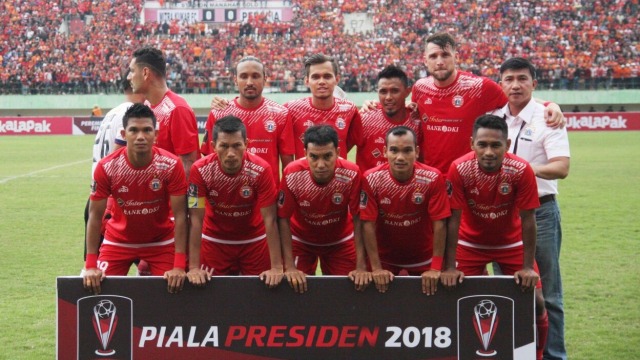 Persija Jakarta di Piala Presiden 2018 (Foto: Dok. Media Persija)