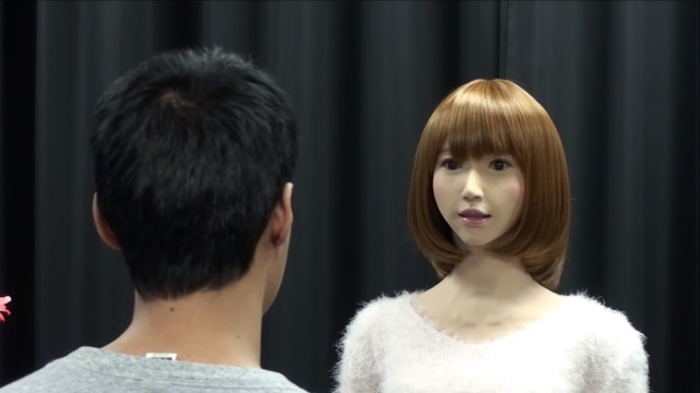Erica, robot cantik pembawa berita. (Foto: Hiroshi Ishiguro Lab/YouTube)