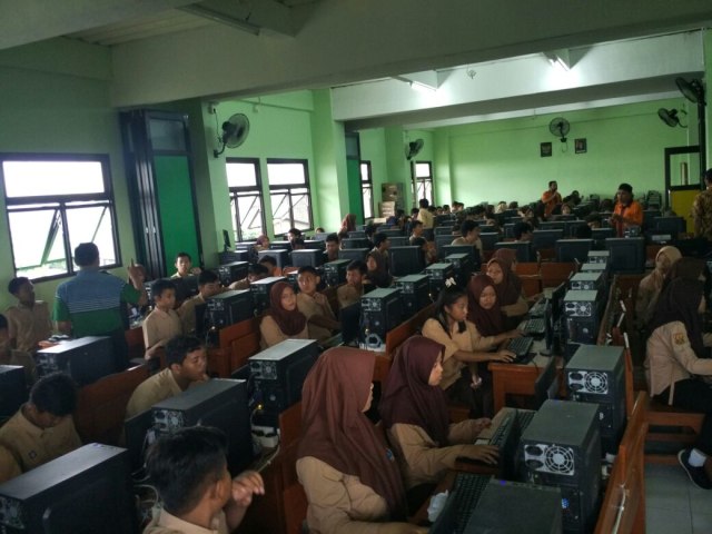 SMK Binakarya Mandiri kebanjiran siswa SMP