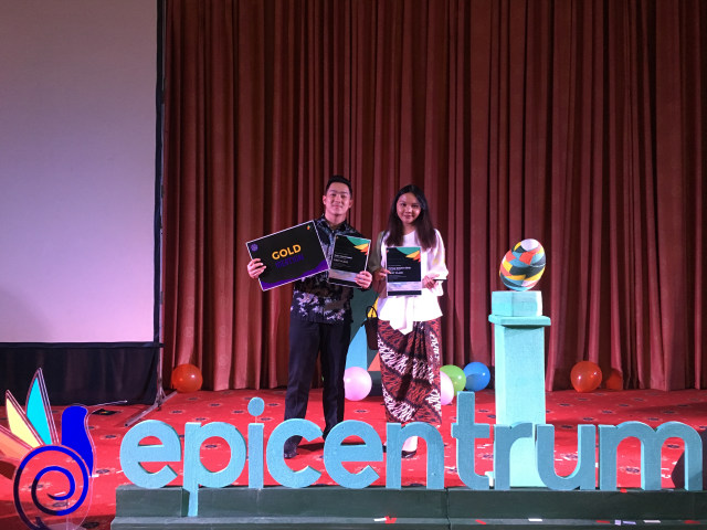 Mahasiswa Ilmu Komunikasi UPH Juara 1 Kompetisi 'Ideation' pada Epicentrum 2017