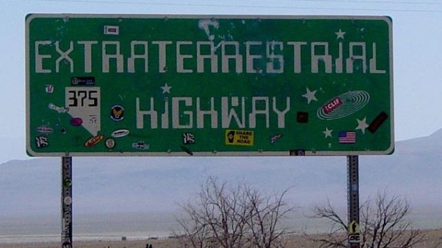 Extraterrestrial Highway. (Foto: Daniel Mayer via Wikimedia Commons)