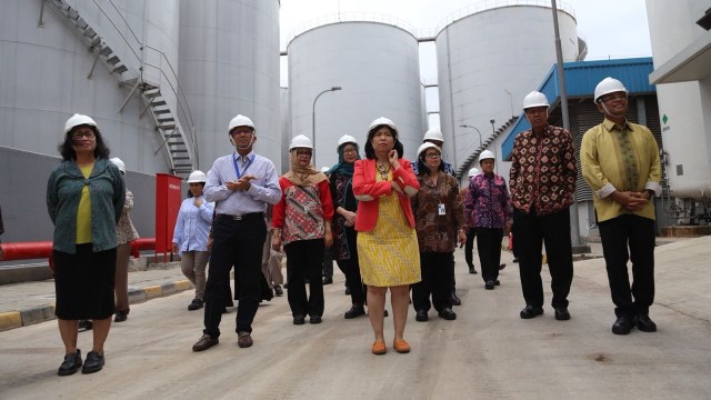 Para diplomat saksikan aktivitas Marunda Refinery (Foto: Dok. Istimewa)