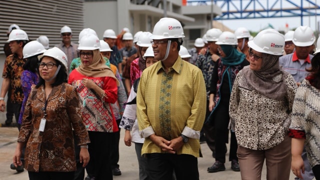 Para diplomat saksikan aktivitas Marunda Refinery (Foto: Dok. Istimewa)