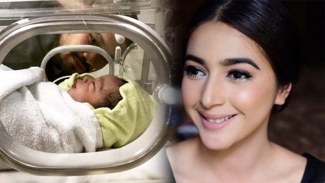 Nabila Syakieb melahirkan anak perempuan (Foto: Instagram @arthayasastables & @nsyakieb85)