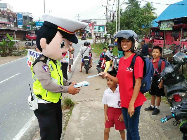 Kembali, Polantas Om Pope Turun Ke Jalan Kampanye Keselamatan Berlalu Lintas (2)