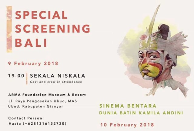 Kamila Andini  Bawa Film “Sekala-Niskala” Pulang ke Bali