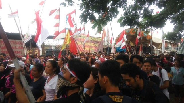 Tempati tanah polisi, warga Jakbar tolak digusur (Foto: Dok. Istimewa)
