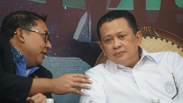 Fadli Zon dan Bambang Soesatyo (Foto: Nugroho Sejati/kumparan)