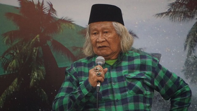 Budayawan Betawi Ridwan Saidi Foto: Nugroho Sejati/kumparan