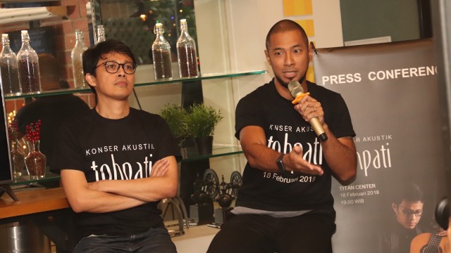 Tohpati dan Marcel (Foto: Munady Widjaja)