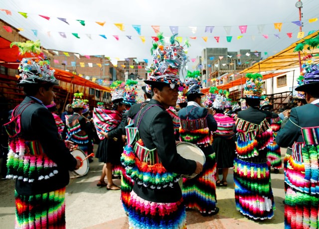 Karnaval Oruro (Foto: REUTERS/David Mercado)