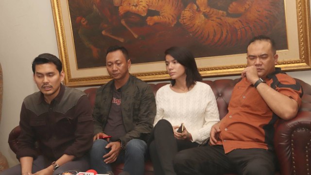 Konfrensi pers Sheila Marcia. (Foto: Munady Widjaja )