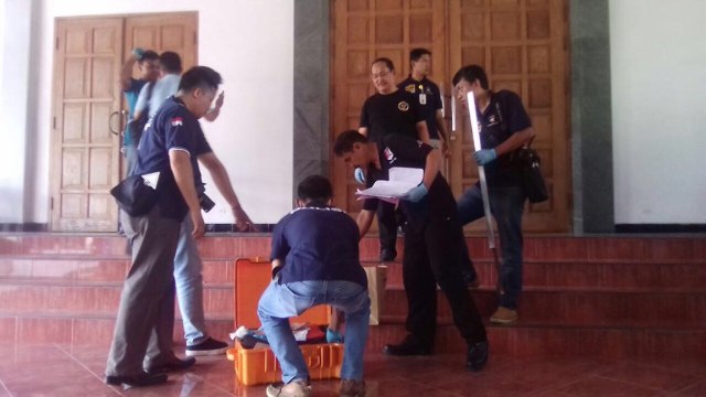 Suasana Setelah Penyerangan di Gereja Bedog (Foto: Tugujogja)