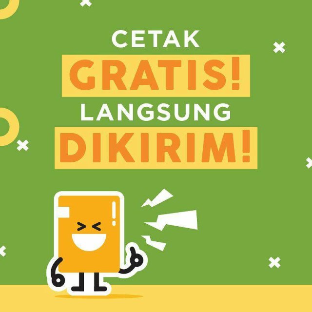 Layanan cetak GRATIS untuk Mahasiswa Indonesia!