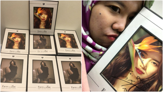 Ryu dan album Suzy. (Foto: Ryu)