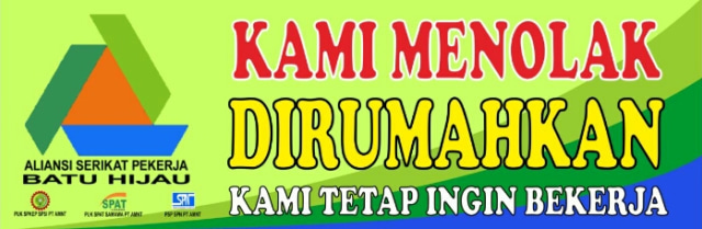 Aliansi Serikat Pekerja Batu Hijau PT AMNT Mogok Kerja Bersama (1)