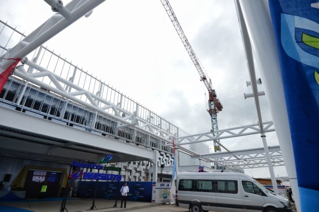 Topping off Bandara Ahmad Yani Semarang (Foto: PT Angkasa Pura I)