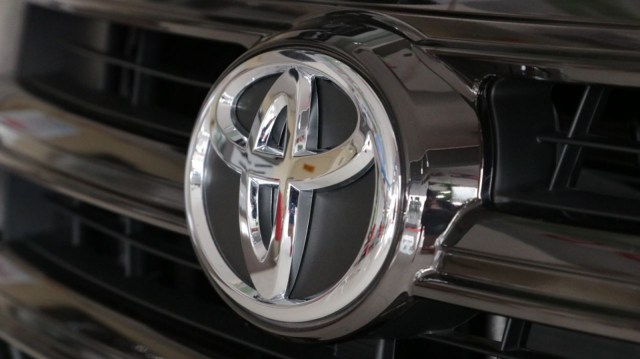 Logo Toyota. Foto: Aditia Noviansyah/kumparan