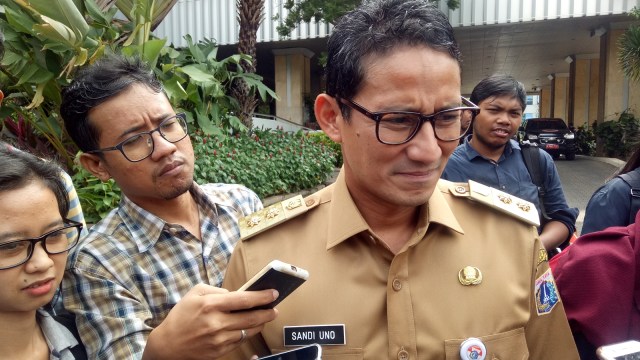 Wakil Gubernur DKI Jakarta, Sandiaga Uno (Foto: Aria Rusta/kumparan)