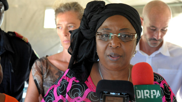 Menteri Kesehatan Senegal, Awa Marie Coll. (Foto: AFP/Seyllou)