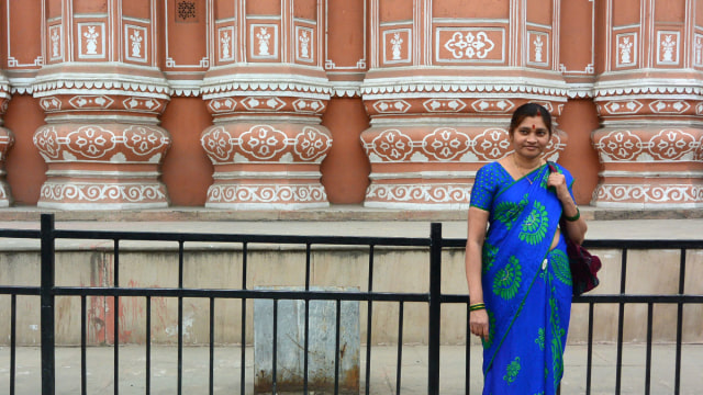 Cantiknya Hawa Mahal, Tempat Putri India Bebas Mengintip 'Dunia Luar' (121508)